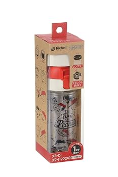 Amazon | リッチェル スヌーピー スマートマグ 240 レッド 1個